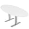 Skutchi Designs 33.5 in W, 69.5 in L, 29 in H, Engineered Wood Top, White HAR-OVL-34x70-T-XD09 - alternate 1